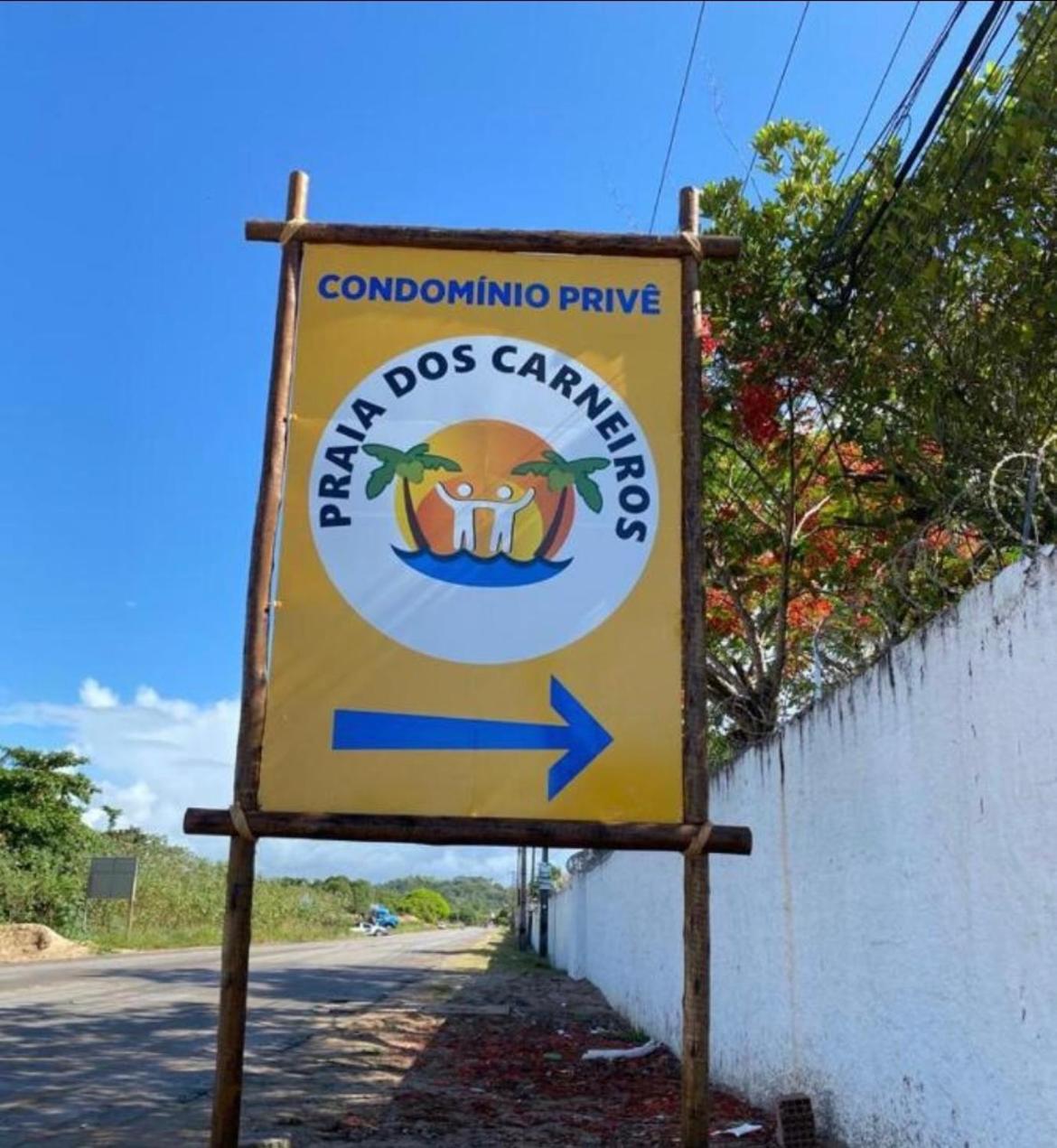 Casa Cinza Na Praia Dos Carneiros Em Condominio A Beira-Mar Luaran gambar