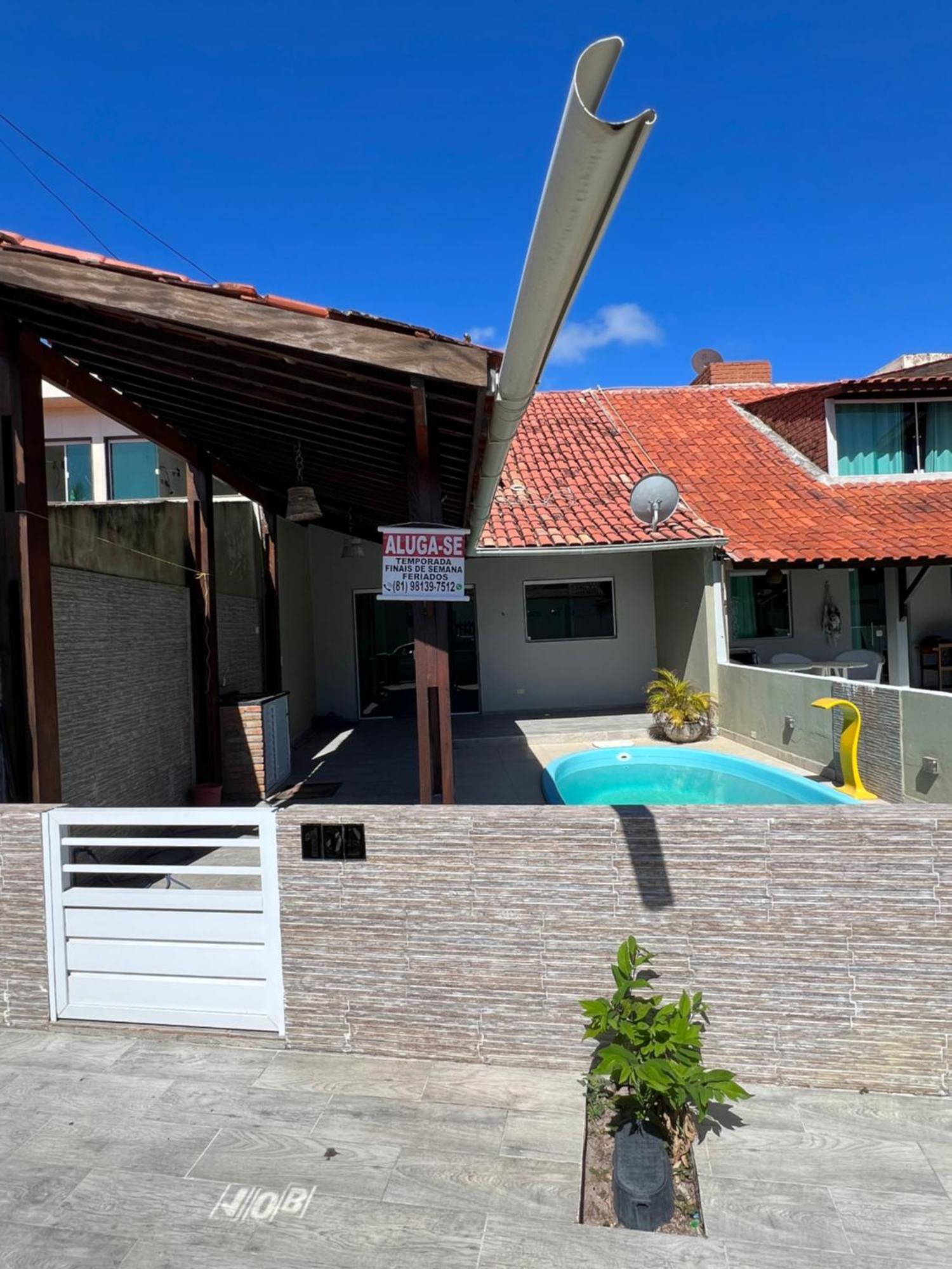 Casa Cinza Na Praia Dos Carneiros Em Condominio A Beira-Mar Luaran gambar